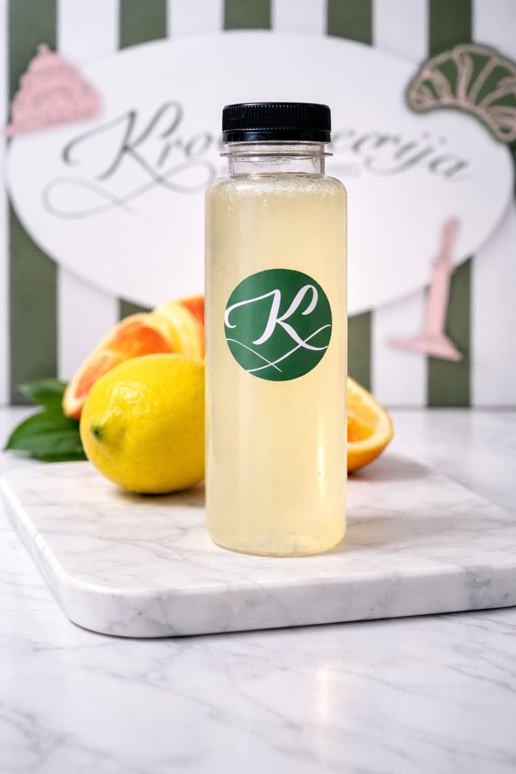 Cold press lemon ginger